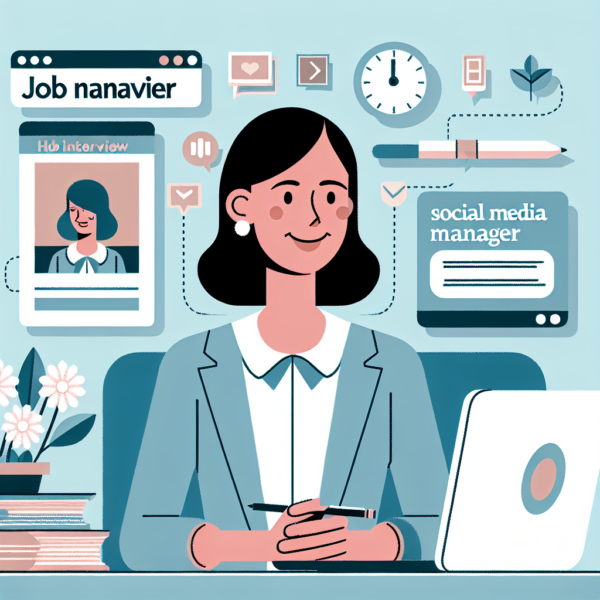 Editorial In A Social Media Manager Job