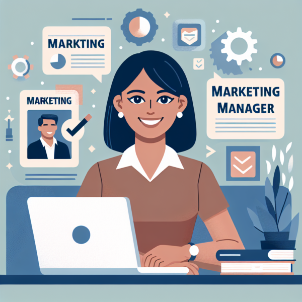 Publishing In A Marketing Manager Job